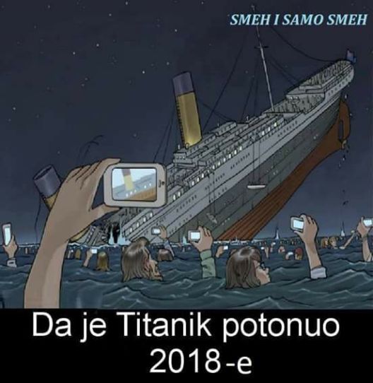 Ако Титаник потонеше во 2018